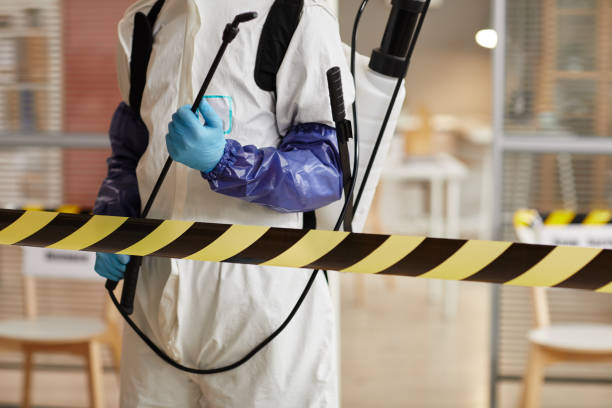 Professional Trauma Scene Cleanup technician working in Peapack, NJ